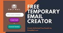 Cách dùng Owly Mail tạo email ảo