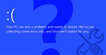 Cách sửa lỗi "Your PC Ran Into a Problem and Needs to Restart"