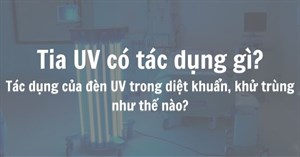 Tia UV có tác dụng gì? Tác dụng của đèn UV trong diệt khuẩn, khử trùng như thế nào?
