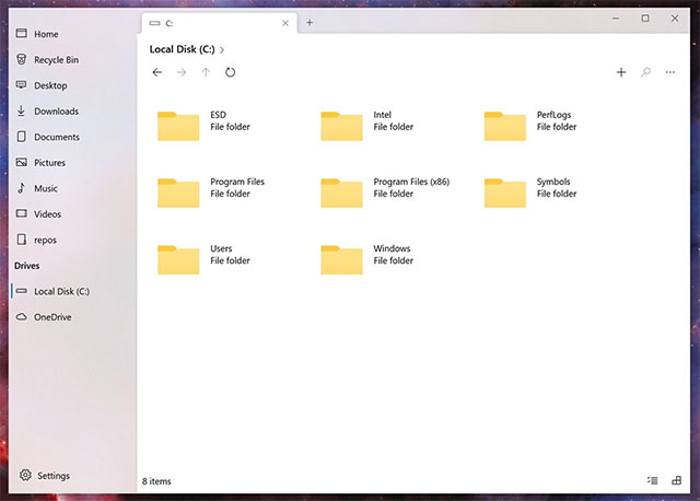 Files UWP
