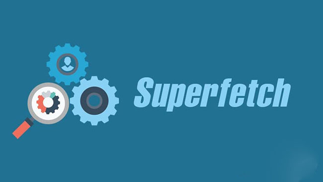 Tìm SuperFetch trong danh sách Service