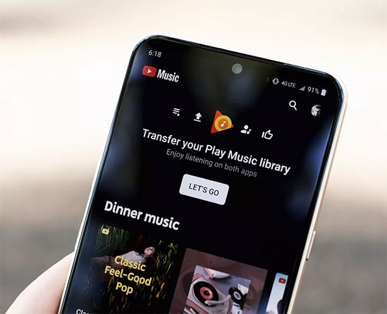 Người dùng được khuyến nghị chuyển thư viện nhạc của mình sang YouTube Music