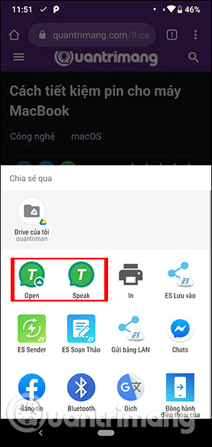 Chọn cách đọc