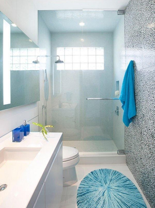 Thiết kế phòng tắm đơn giản nhưng vẫn sang trọng, hiện đại