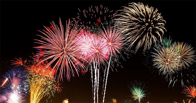 Màu sắc của pháo hoa