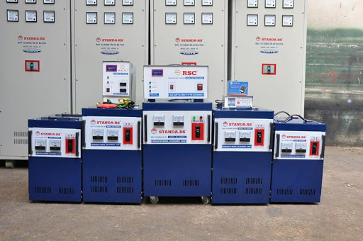 Ổn áp Standa thường có màu xanh
