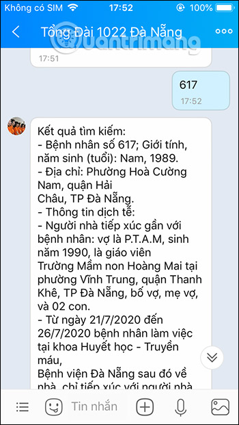 Nhập số ca bệnh