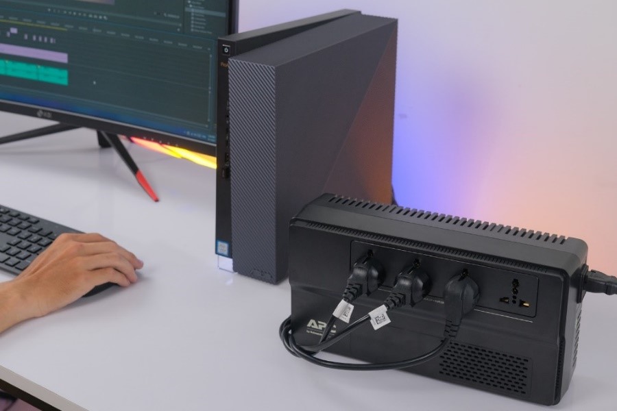 APC Easy UPS BV1000I-MS có thể duy trì kết nối Internet hàng giờ khi không có điện