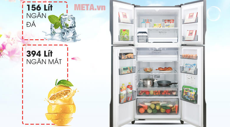 Tủ lạnh 4 cánh Panasonic