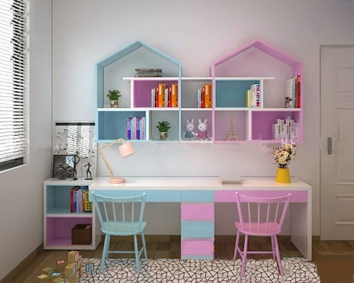 Mẫu bàn học sinh đẹp