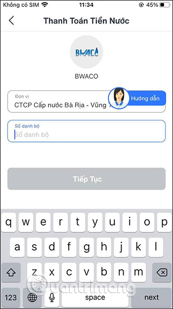 Chọn đơn vị cung cấp nước