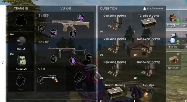 combo súng free fire rusher