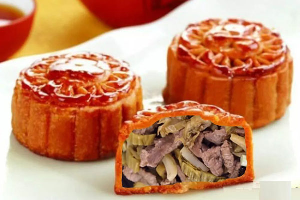 Bánh Trung thu dưa bò
