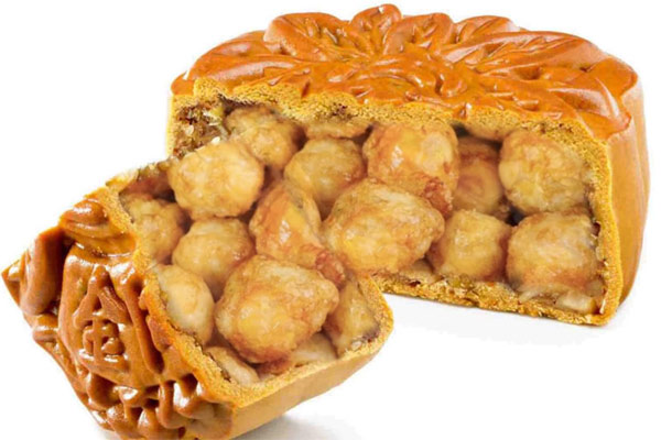 Bánh Trung thu trứng cút chiên