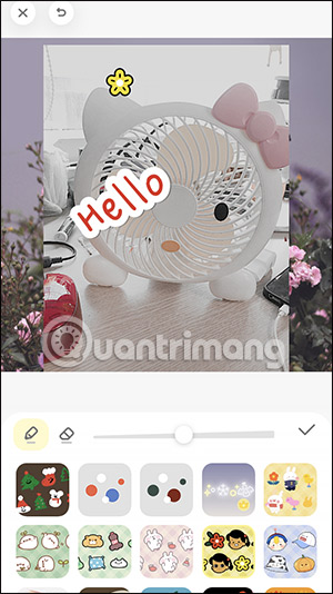 Thêm sticker vào ảnh