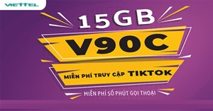 Cách đăng ký gói V90C Viettel nhận data, gọi thoại free