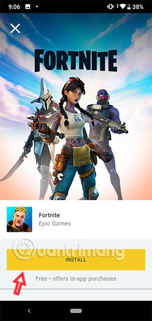 tải fortnite iphone
