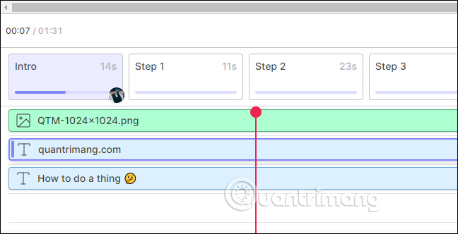 Chỉnh các chi tiết trong video