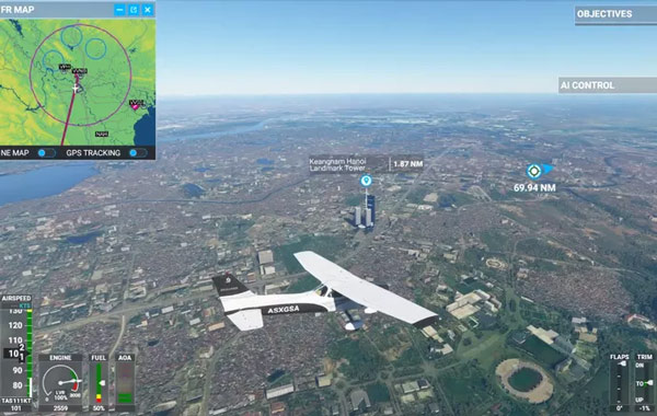 Microsoft Flight Simulator - Hanoi, Vietnam
