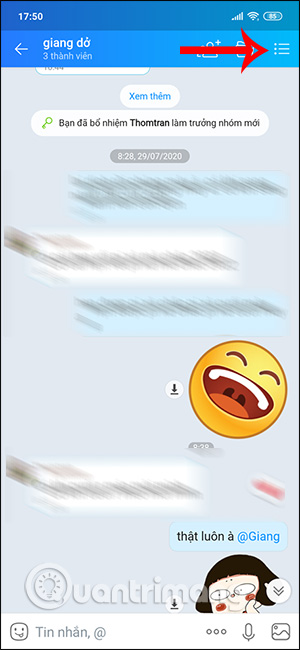Tùy chọn nhóm
