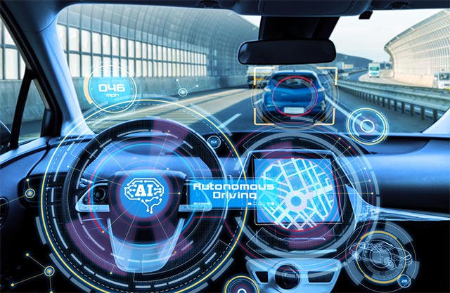 AI có thể được coi là bộ não của xe tự hành