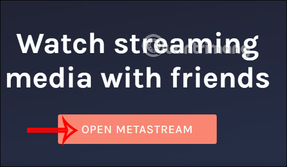 Truy cập MetaStream