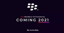 BlackBerry sẽ trở lại vào năm 2021 với bàn phím vật lý và kết nối 5G