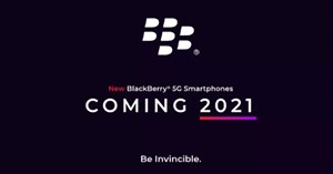 BlackBerry sẽ trở lại vào năm 2021 với bàn phím vật lý và kết nối 5G