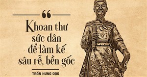 Khoan thư sức dân là gì?