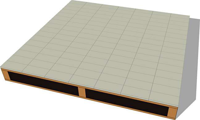 Nếu xếp tiền lên tấm pallet gỗ