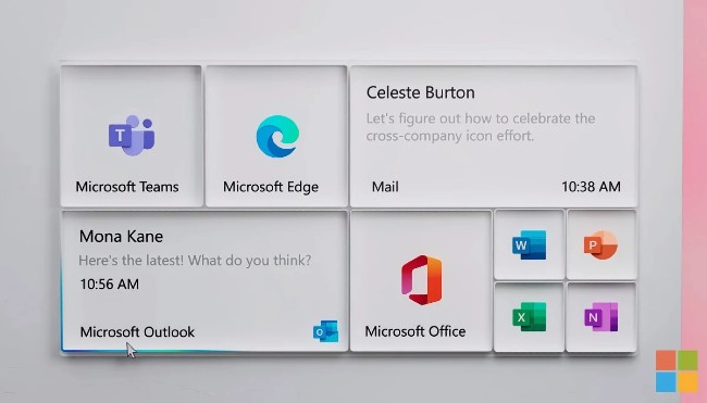 Start Menu fake của Microsoft