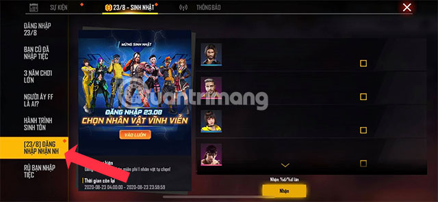 nhan nv free fire free