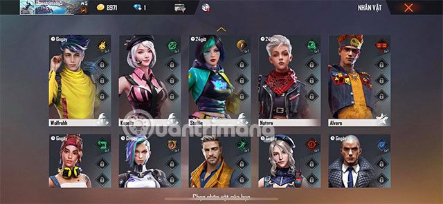 nhan nv free fire free