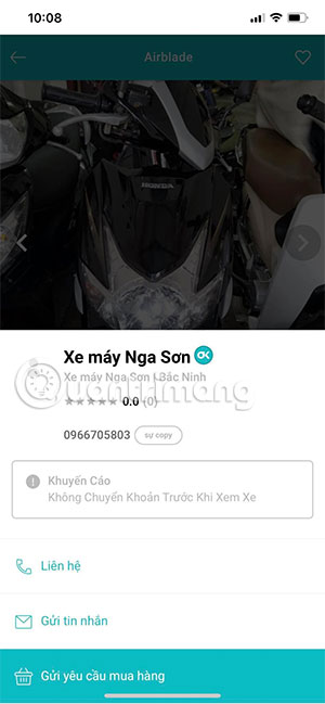 cho xe may cu ha noi