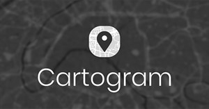 Mời tải ứng dụng Cartogram cài bản đồ làm hình nền miễn phí cho Android