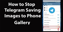 Cách tắt lưu ảnh, video tự động trên Telegram