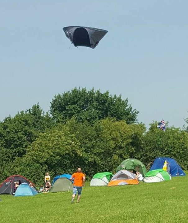 Đi picnic ở công viên để nghỉ ngơi thì gặp tình huống thế này biết phải làm sao