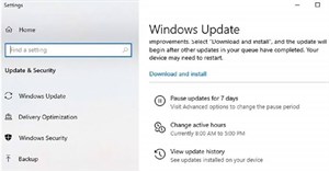 5 việc cần làm sau các bản cập nhật Windows 10 lớn