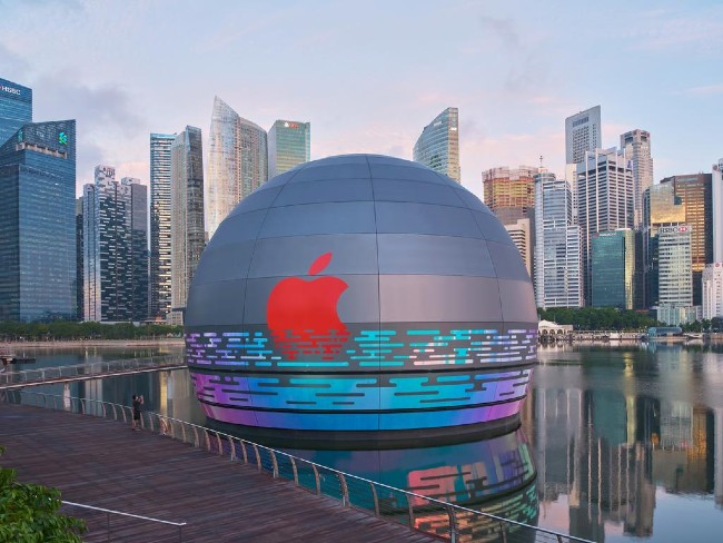 Apple Marina Bay Sands là cửa hàng Apple Store thứ 512 trên thế giới