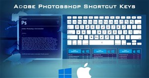 Cách cài phím tắt trong Photoshop