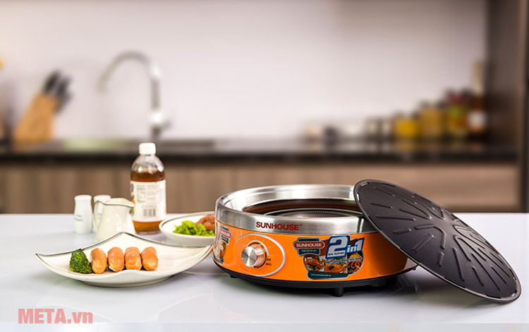 Bếp nướng hồng ngoại Sunhouse SHD4668