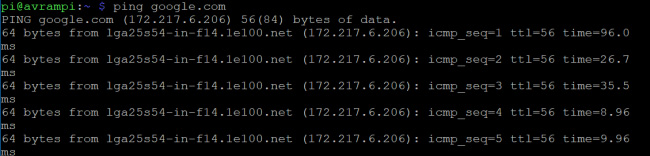 Lấy địa chỉ IP của Raspberry Pi với hostname