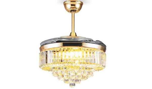 Quạt trần cánh xếp đèn Led Sinwa XD108