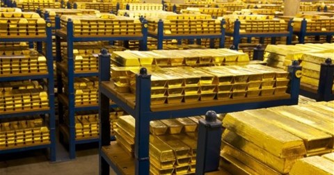 Thăm hầm chứa số vàng trị giá 200 tỷ bảng Anh, thực sự lóa mắt
