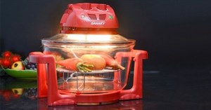 Lò nướng thủy tinh halogen có nướng bánh được không?