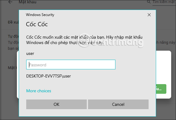 Mật khẩu máy tính