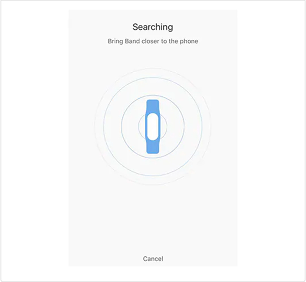 Bật bluetooth để tìm thiết bị