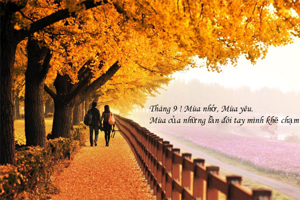 Câu nói hay về tháng 9