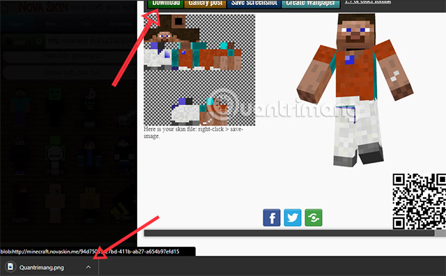 thiết kế skin minecraft