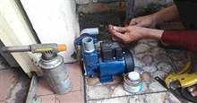 Cách sửa máy bơm tăng áp bị yếu, không chạy